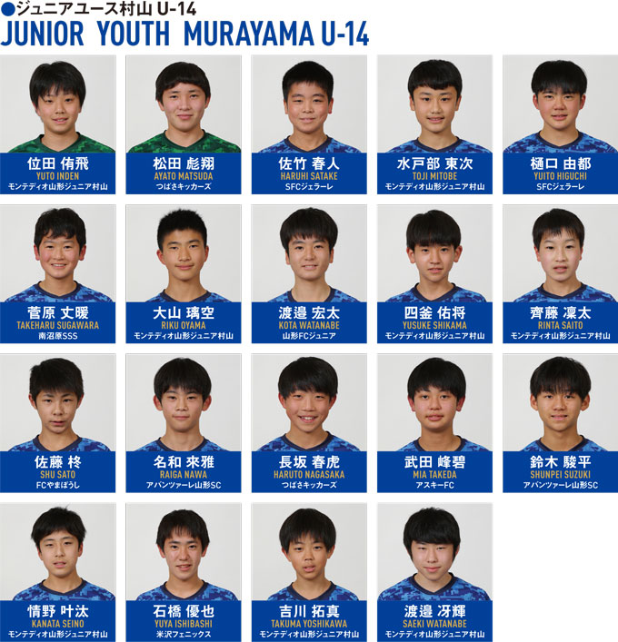 ジュニアユース村山 U 15 公益社団法人山形県スポーツ振興21世紀協会 モンテディオ山形アカデミー スポーツ山形21女子駅伝 ジュニアユース村山 U 15 公益社団法人山形県スポーツ振興21世紀協会 モンテディオ山形アカデミー スポーツ山形21女子駅伝